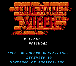 Code Name - Viper (USA)